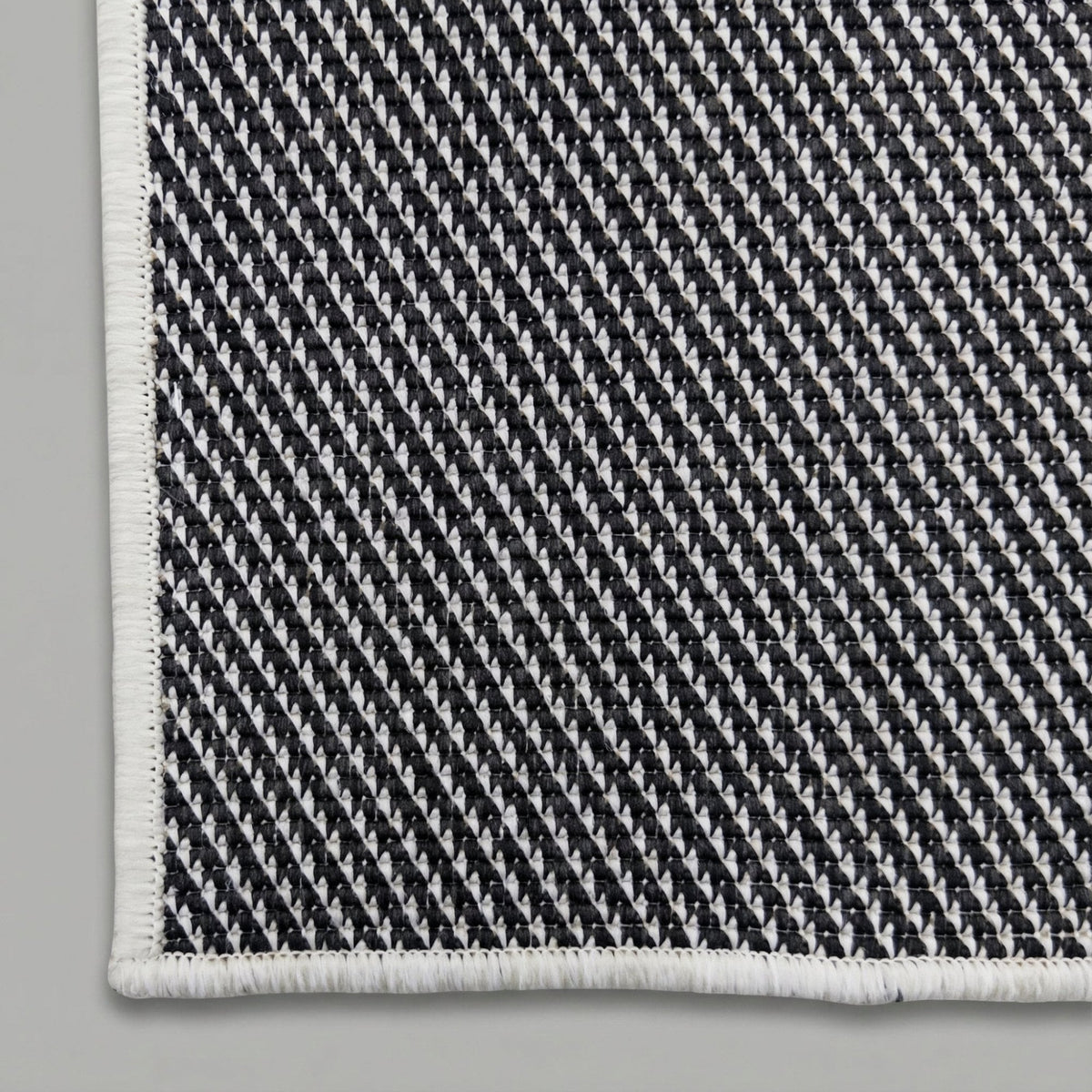 Coastal Black Kitchen Runner