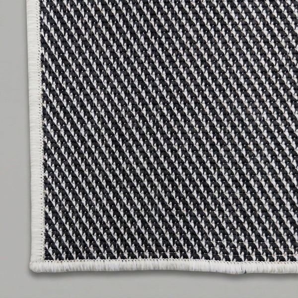 Coastal Black Kitchen Runner