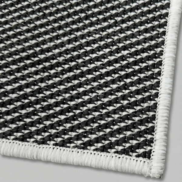 Coastal Black Kitchen Runner
