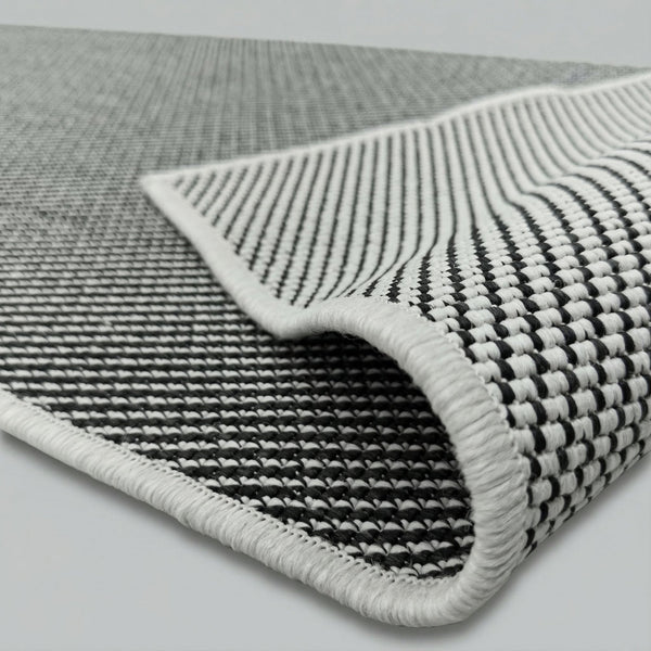 Coastal Black Kitchen Runner