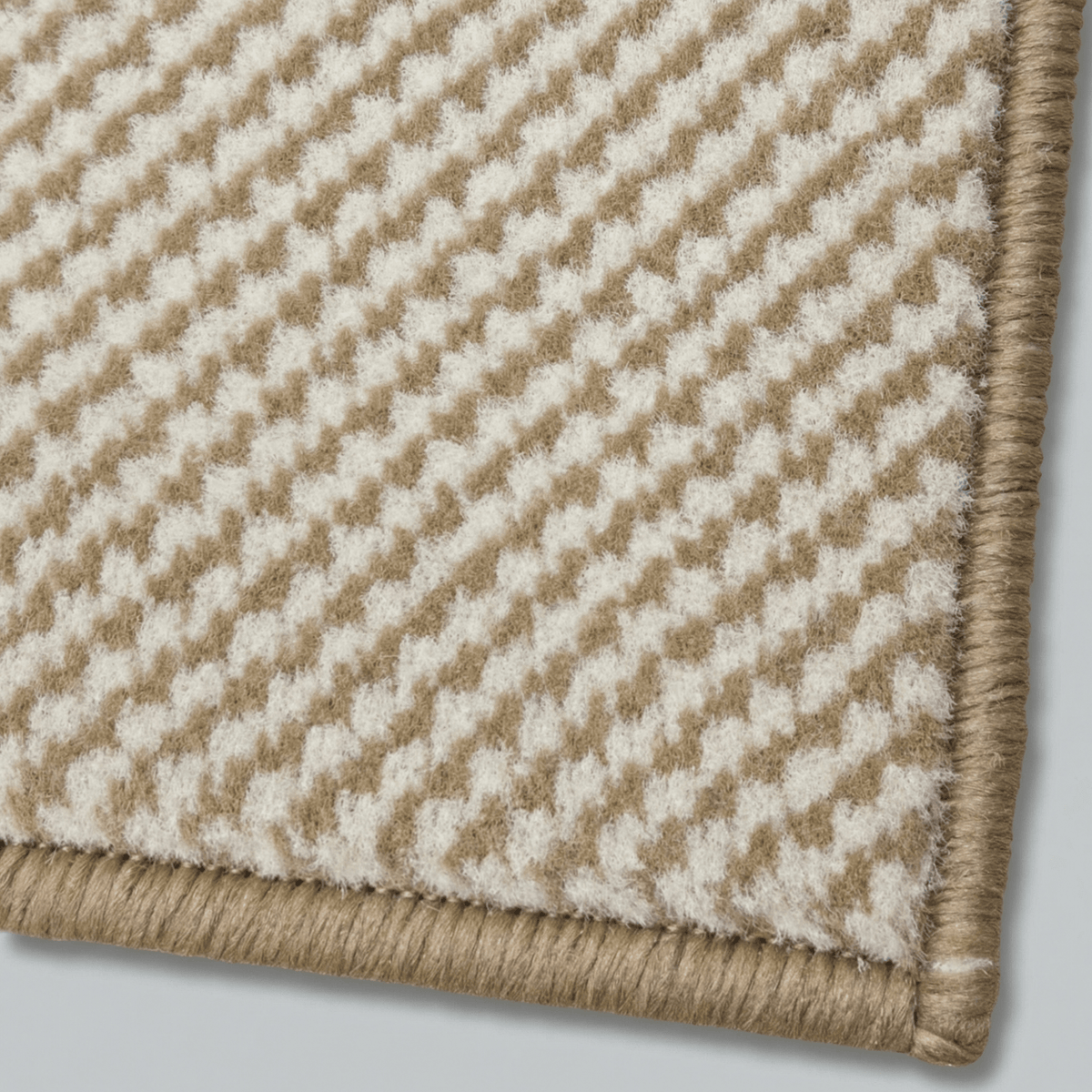 Hazy Brown Kitchen Runner