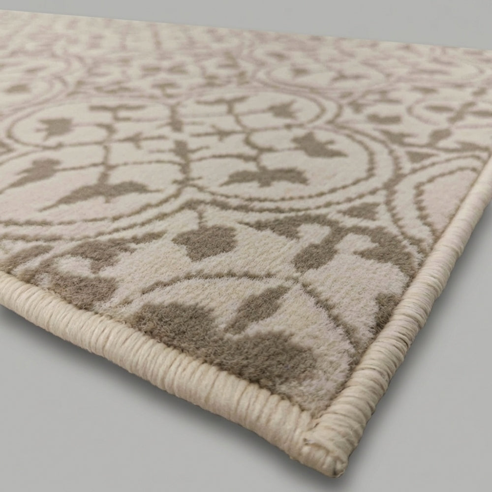 Mosaic Light Beige Kitchen Runner