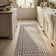 Peacock Beige Kitchen Runner - 30cm / 60cm