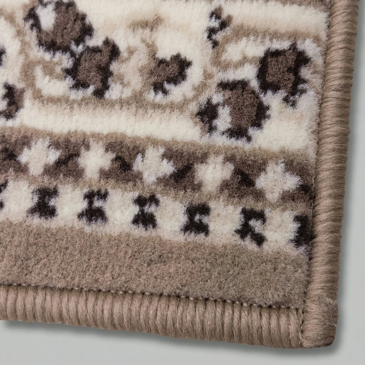 Peacock Beige Kitchen Runner