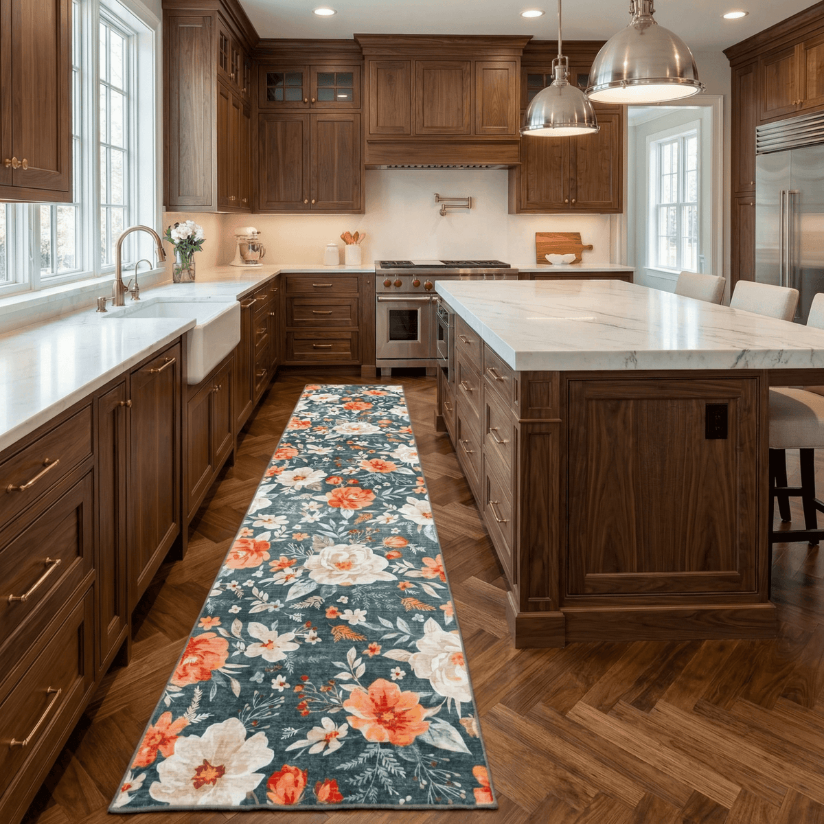 Lani Multi Washable Kitchen Runner