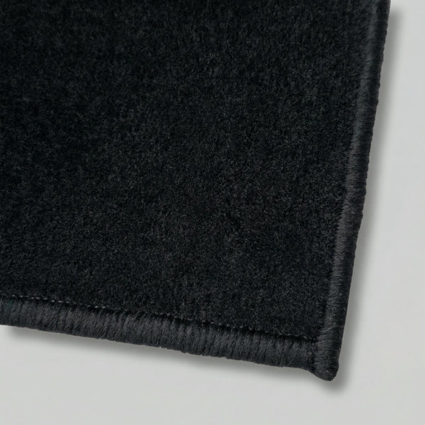 Plain Black Kitchen Runner