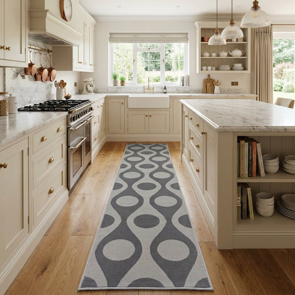 Pop Grey Kitchen Runner