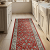 Heirloom Rockland Cinnabar Navajo White Kitchen Runner