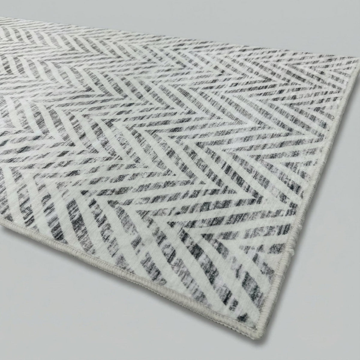 Mavy Ivory Washable Kitchen Runner