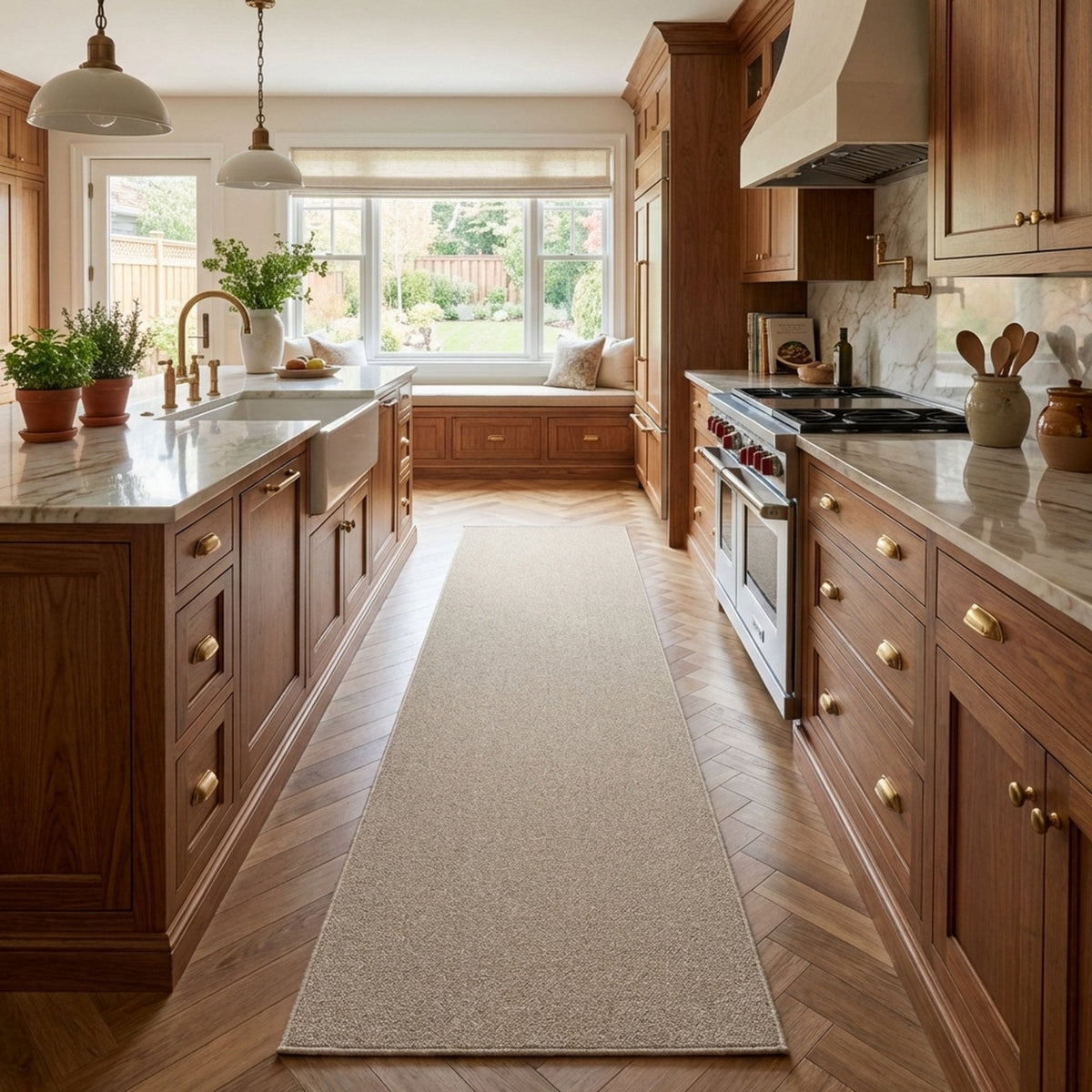 Rustique Ultra Driftwood Kitchen Runner