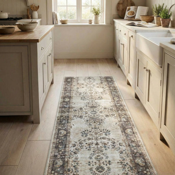 Teagan Multi Washable Kitchen Runner