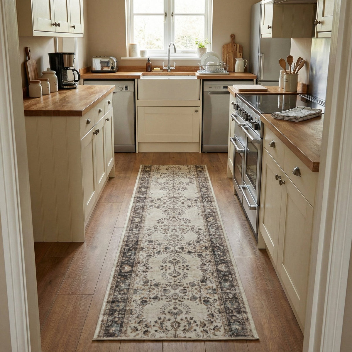 Teagan Multi Washable Kitchen Runner