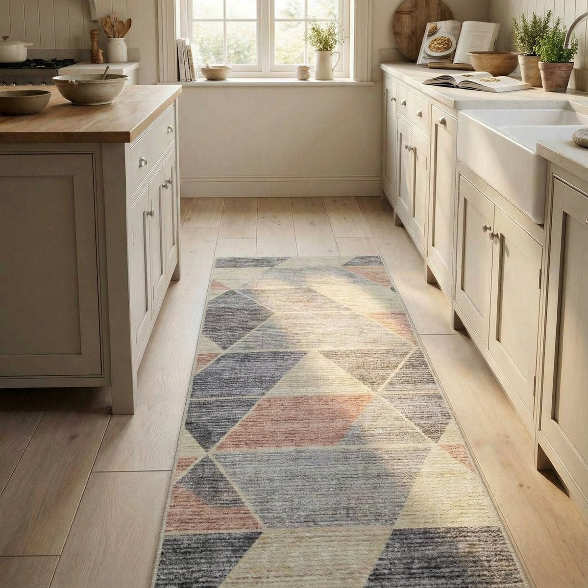 Shamir Multi Washable Kitchen Runner