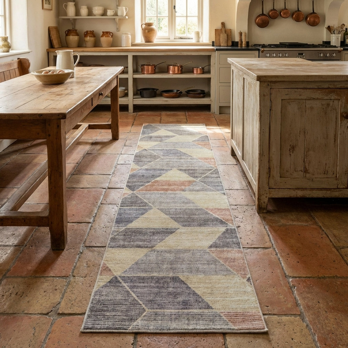 Shamir Multi Washable Kitchen Runner