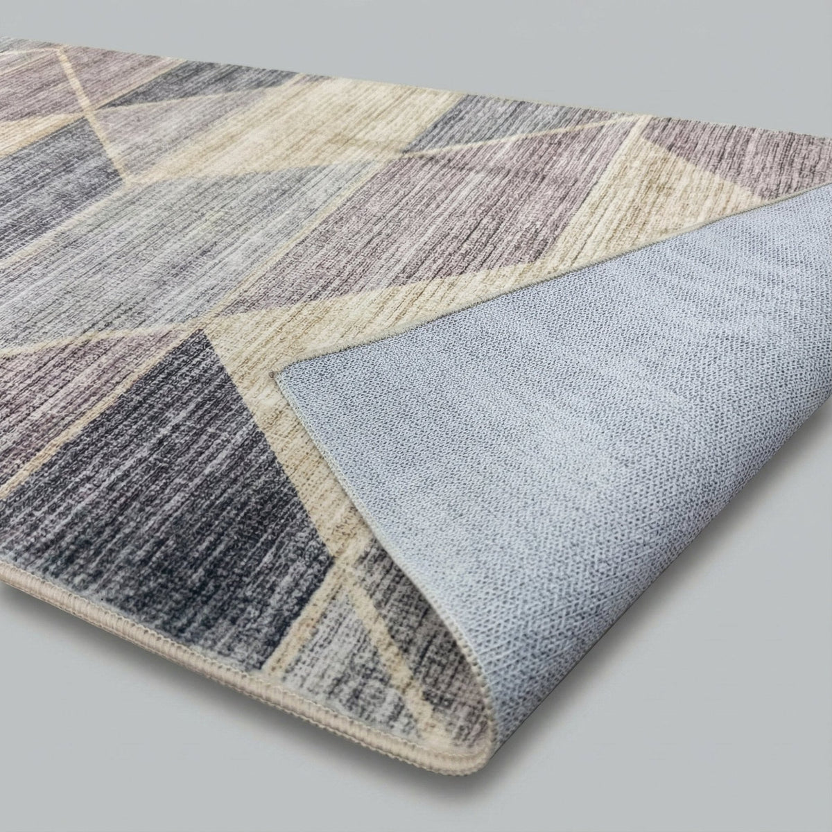 Shamir Grey/Ivory Washable Kitchen Runner