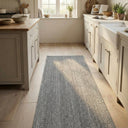 Stripes Grey Kitchen Runner - 30cm / 60cm