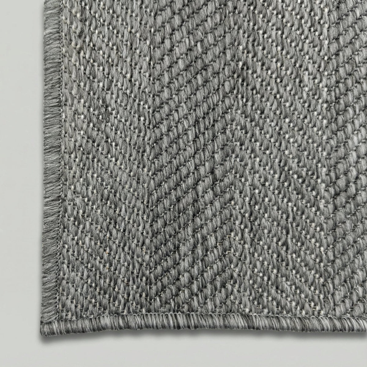 Stripes Gray Kitchen Runner