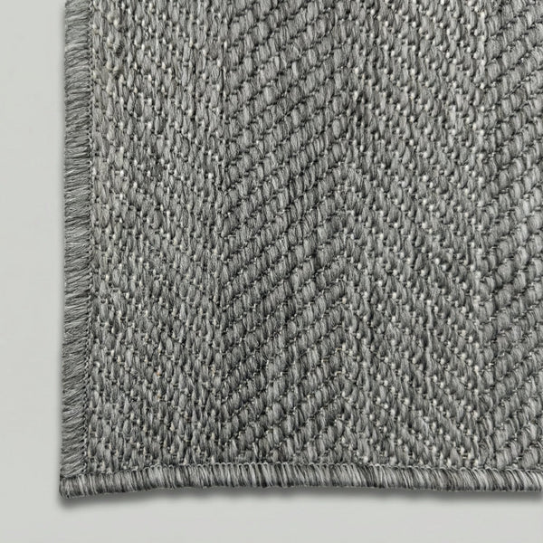 Stripes Gray Kitchen Runner