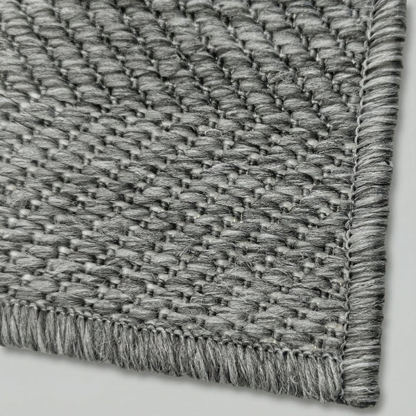 Stripes Gray Kitchen Runner