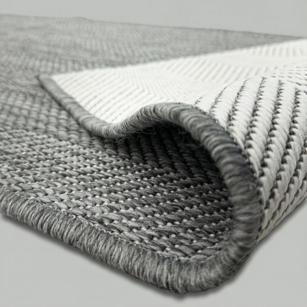 Stripes Gray Kitchen Runner