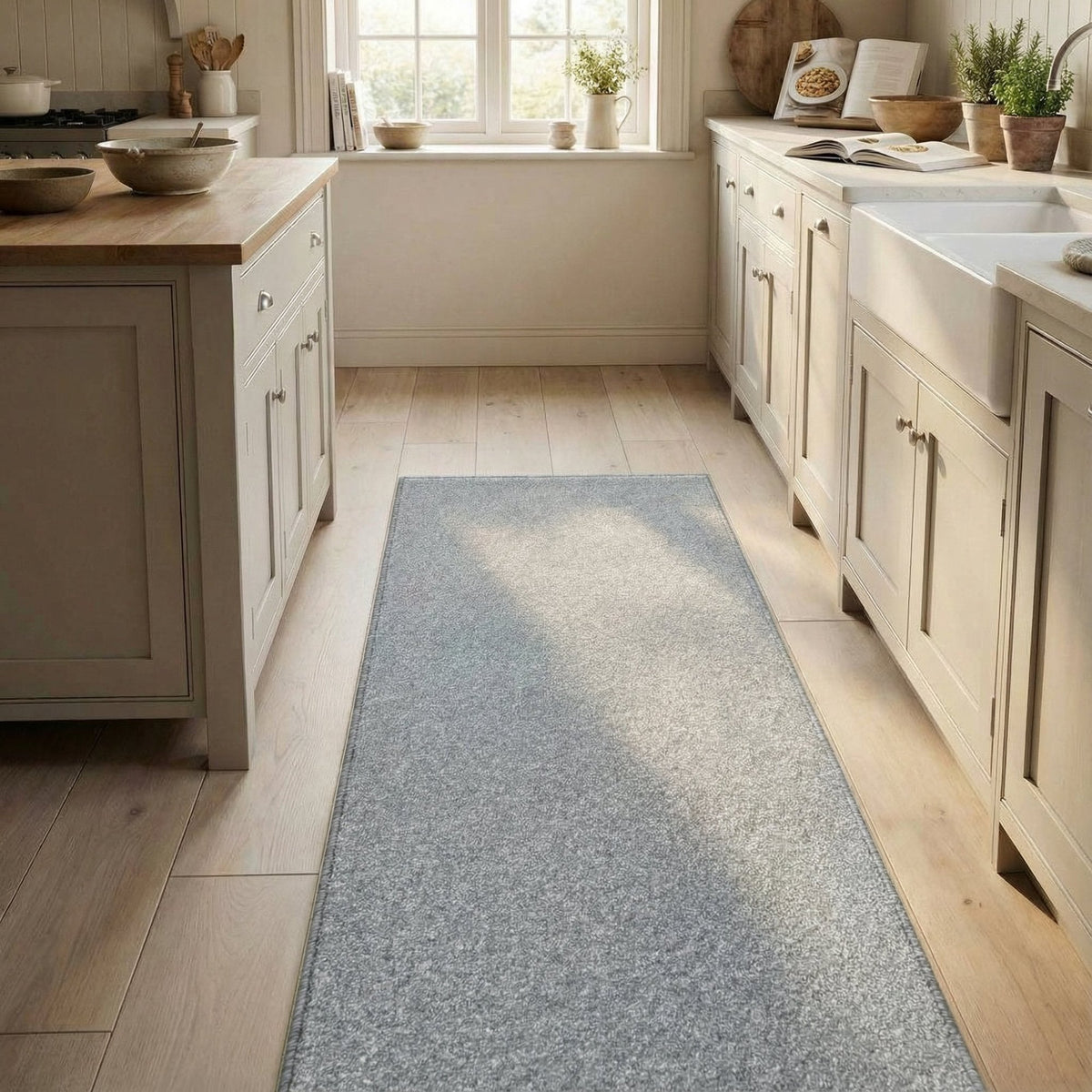 Ultra French Grey Kitchen Runner
