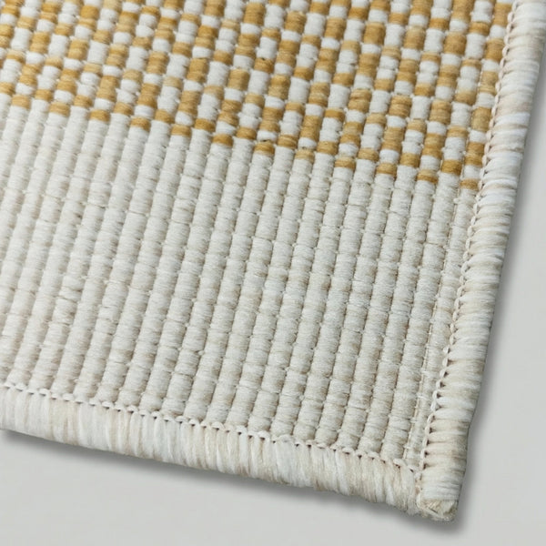 Vichy Ochre A Kitchen Runner