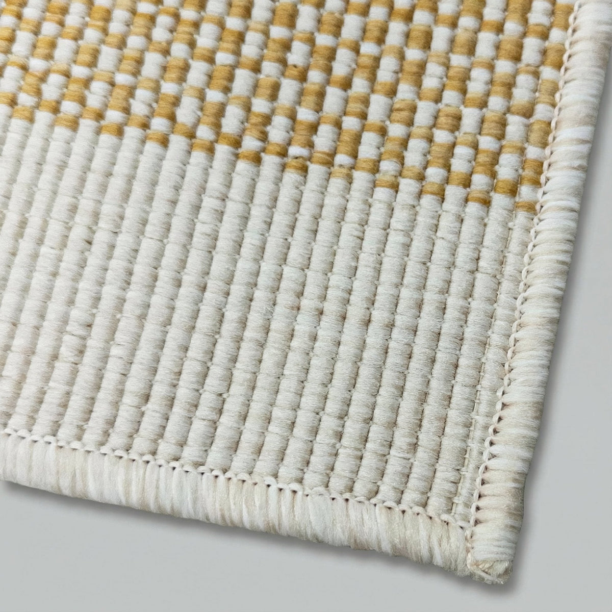 Vichy Ochre A Kitchen Runner