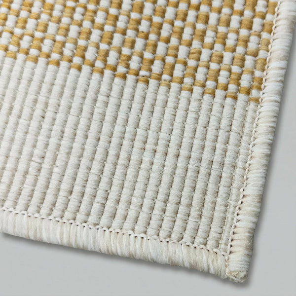 Vichy Ochre A Kitchen Runner