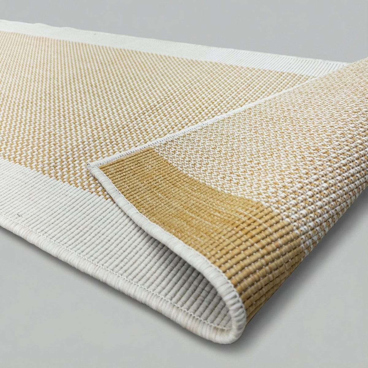 Vichy Ochre A Kitchen Runner