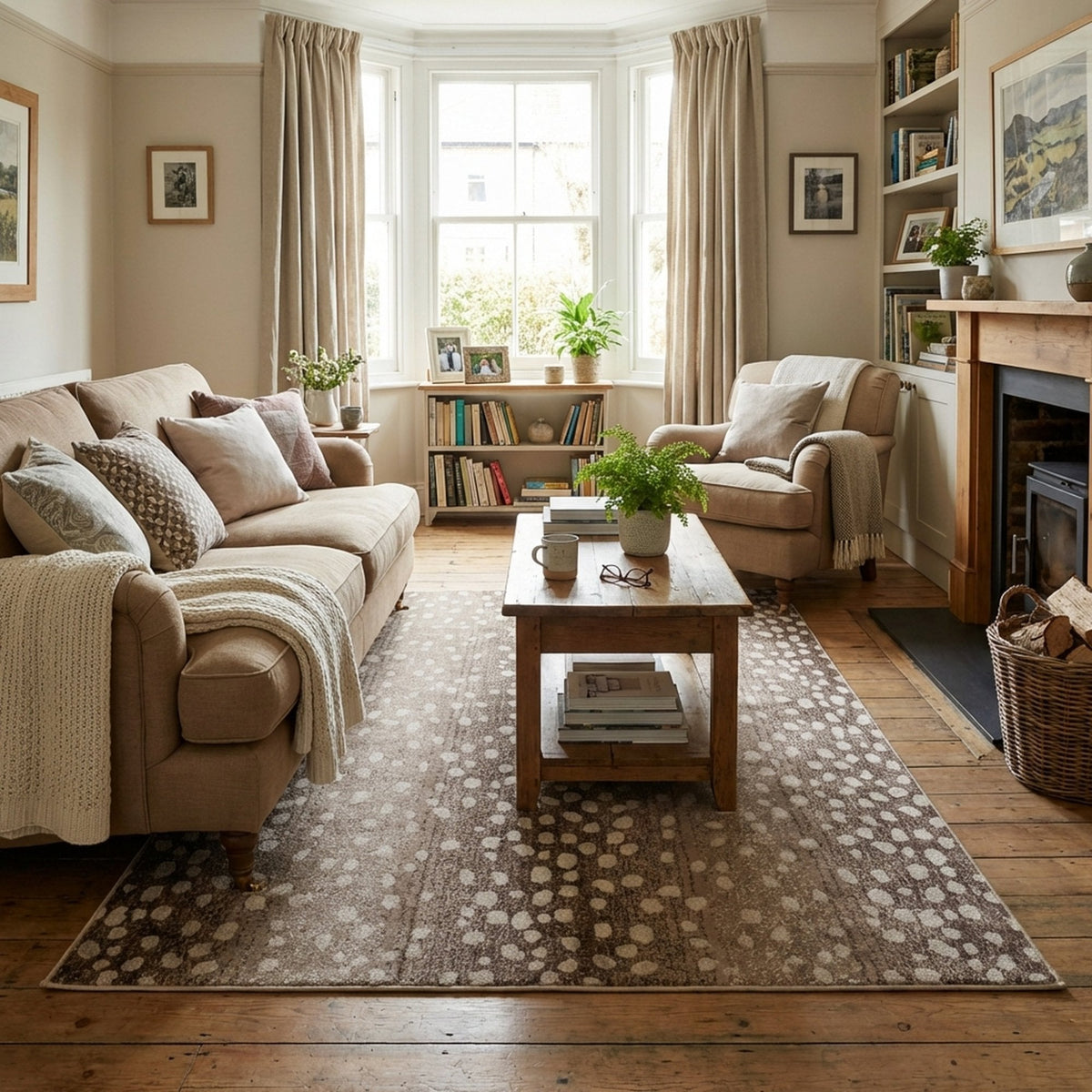 Adore Greige Whitecap Area Rug