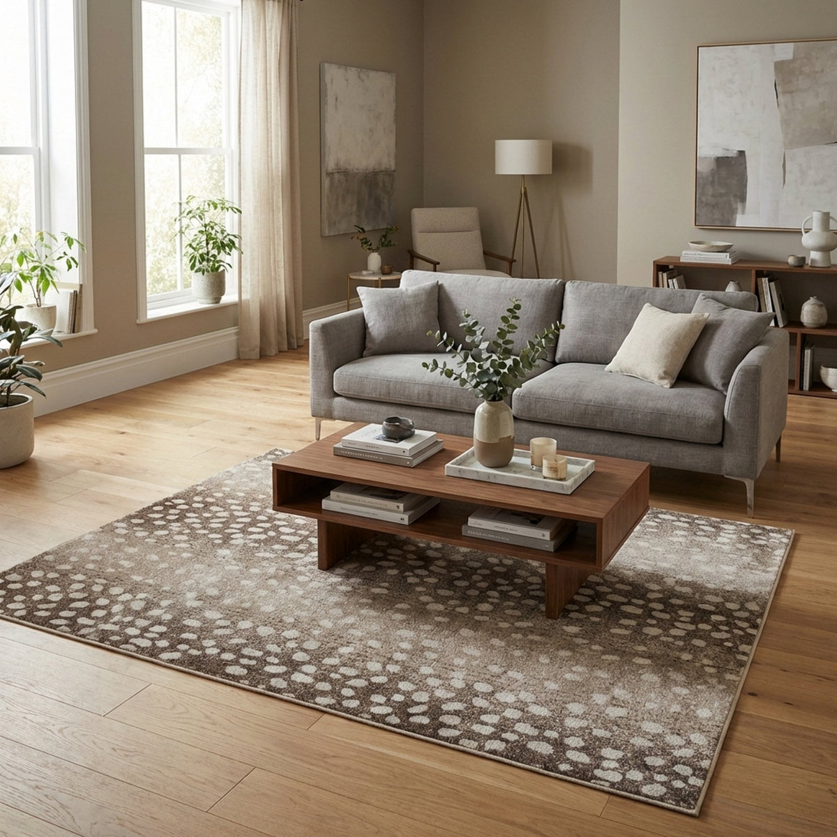 Adore Greige Whitecap Area Rug