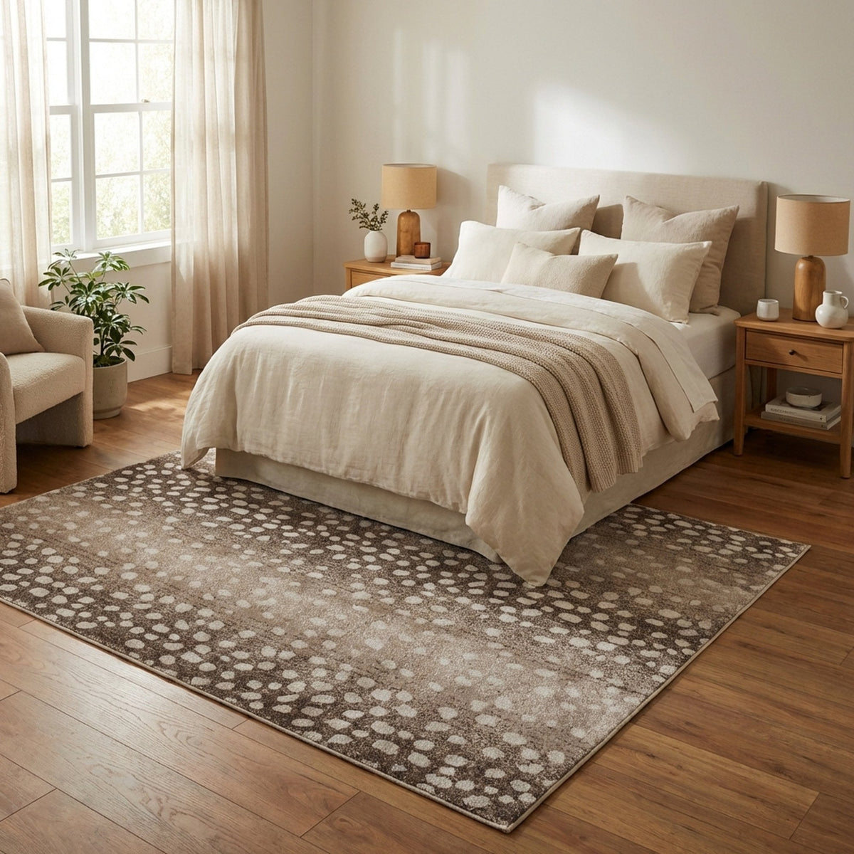 Adore Greige Whitecap Area Rug