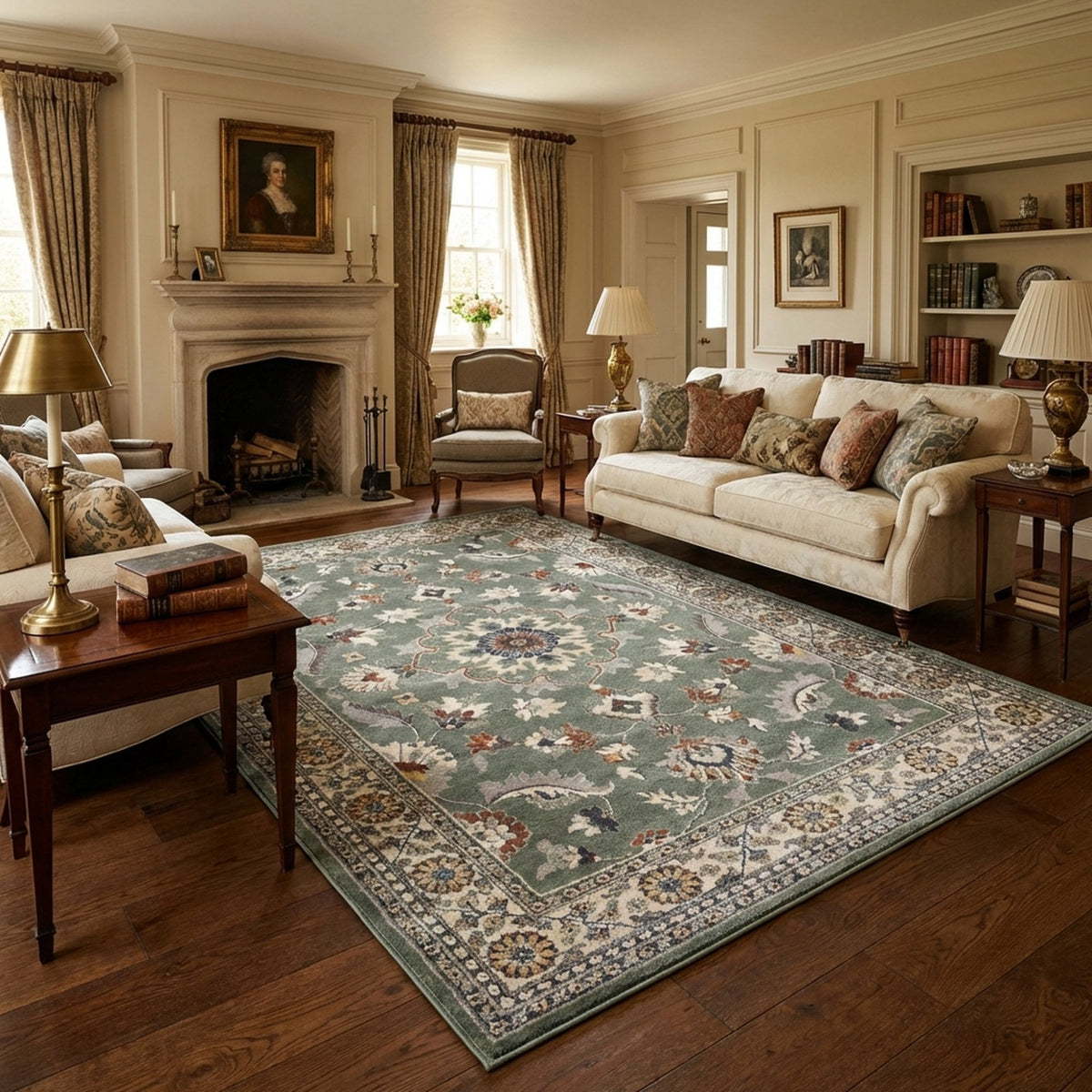 Canyon Spring Alabaster Area Rug