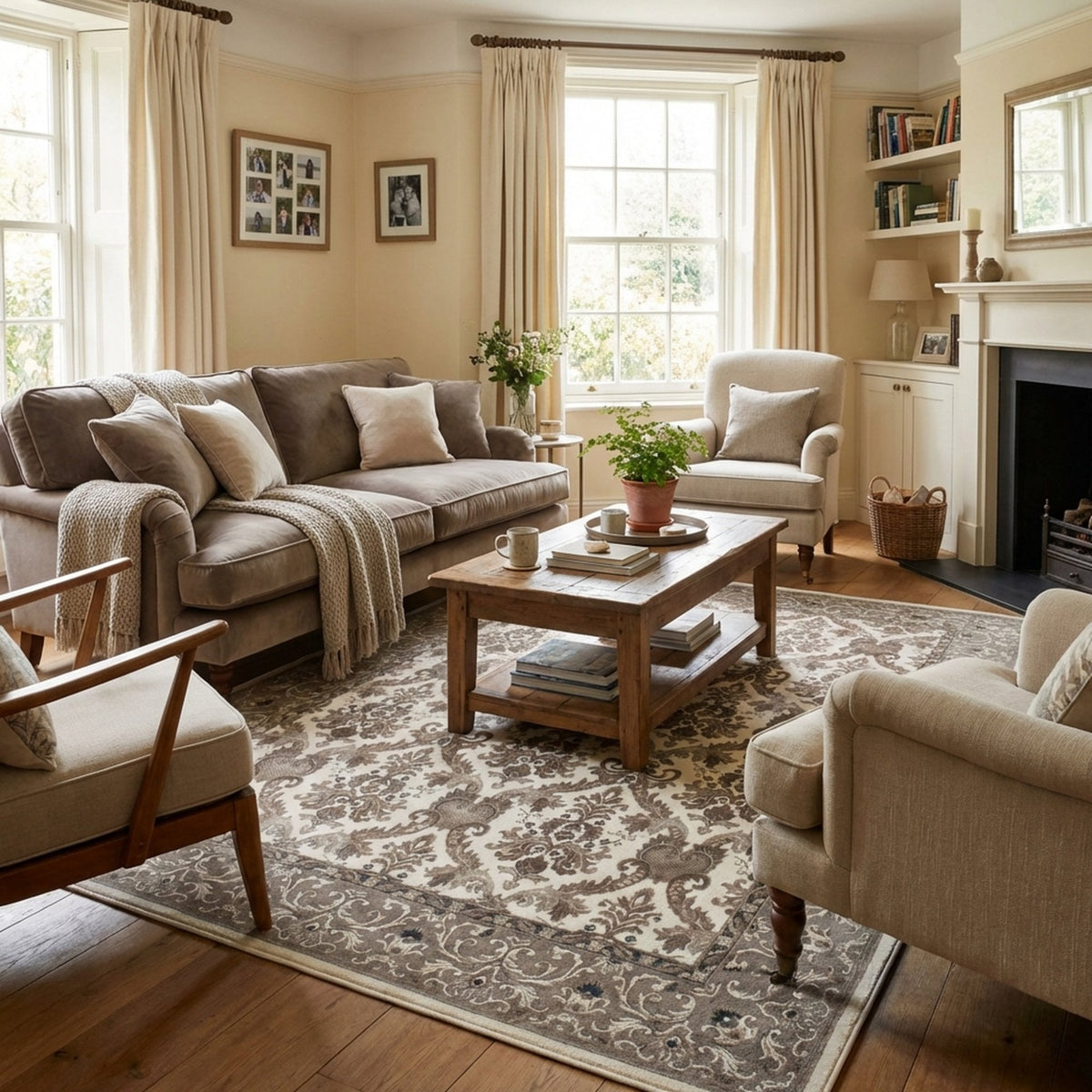 Clearwater Oyster Area Rug