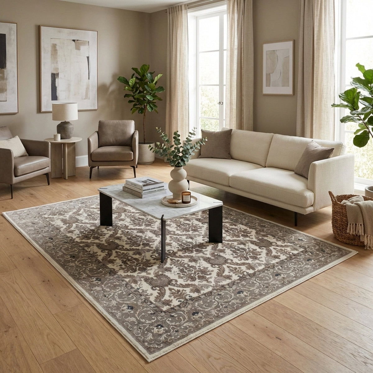 Clearwater Oyster Area Rug
