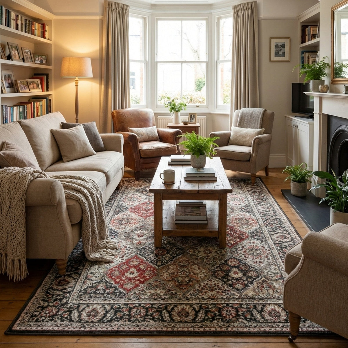 Heirloom Abbey Multi Area Rug