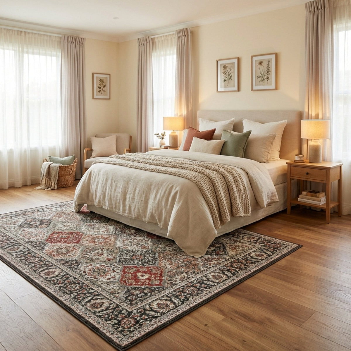 Heirloom Abbey Multi Area Rug