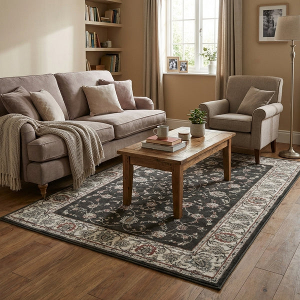 Heirloom Rockland Abbey Navajo White Area Rug