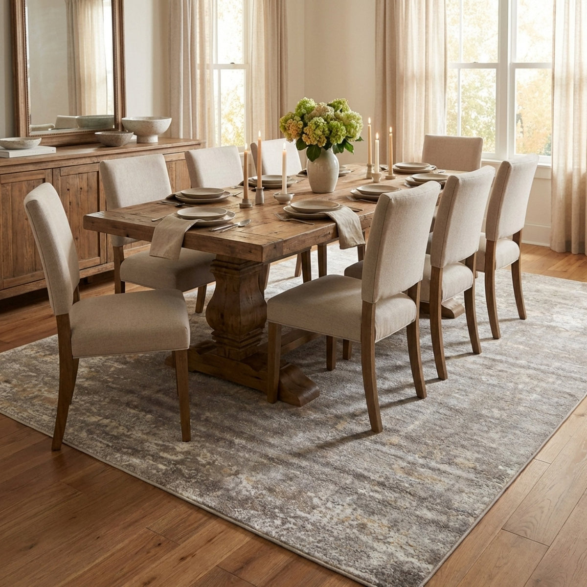 Landscape Pumice Shell Area Rug