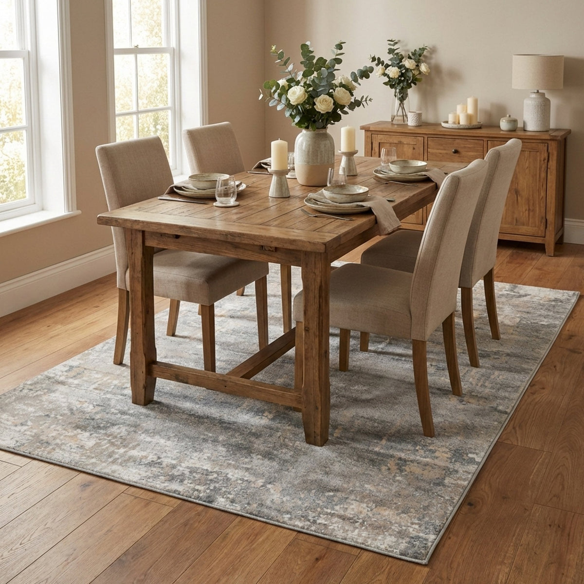 Landscape Fion Harbor Salt Area Rug