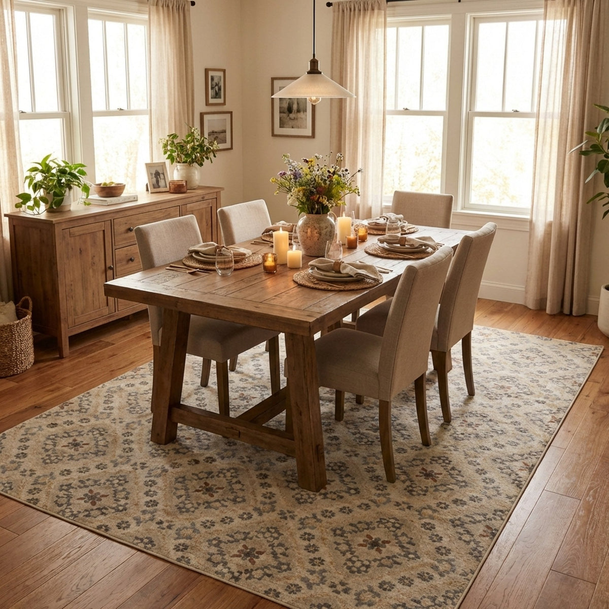 Montville Albaster Latte Area Rug