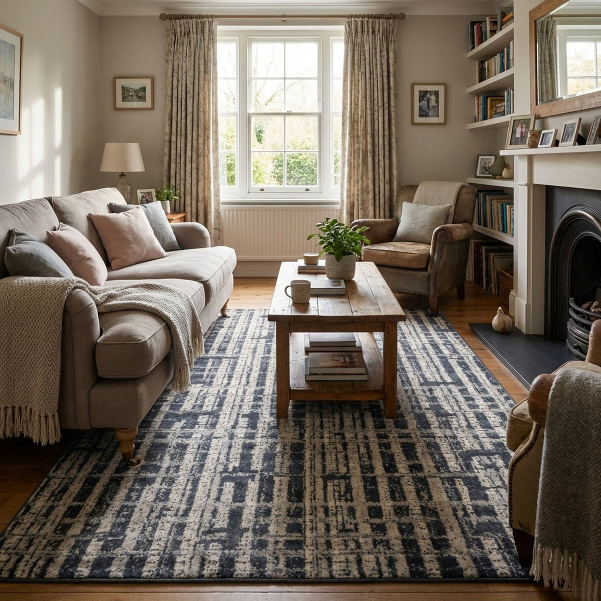 Canyon Vintage Blue Area Rug