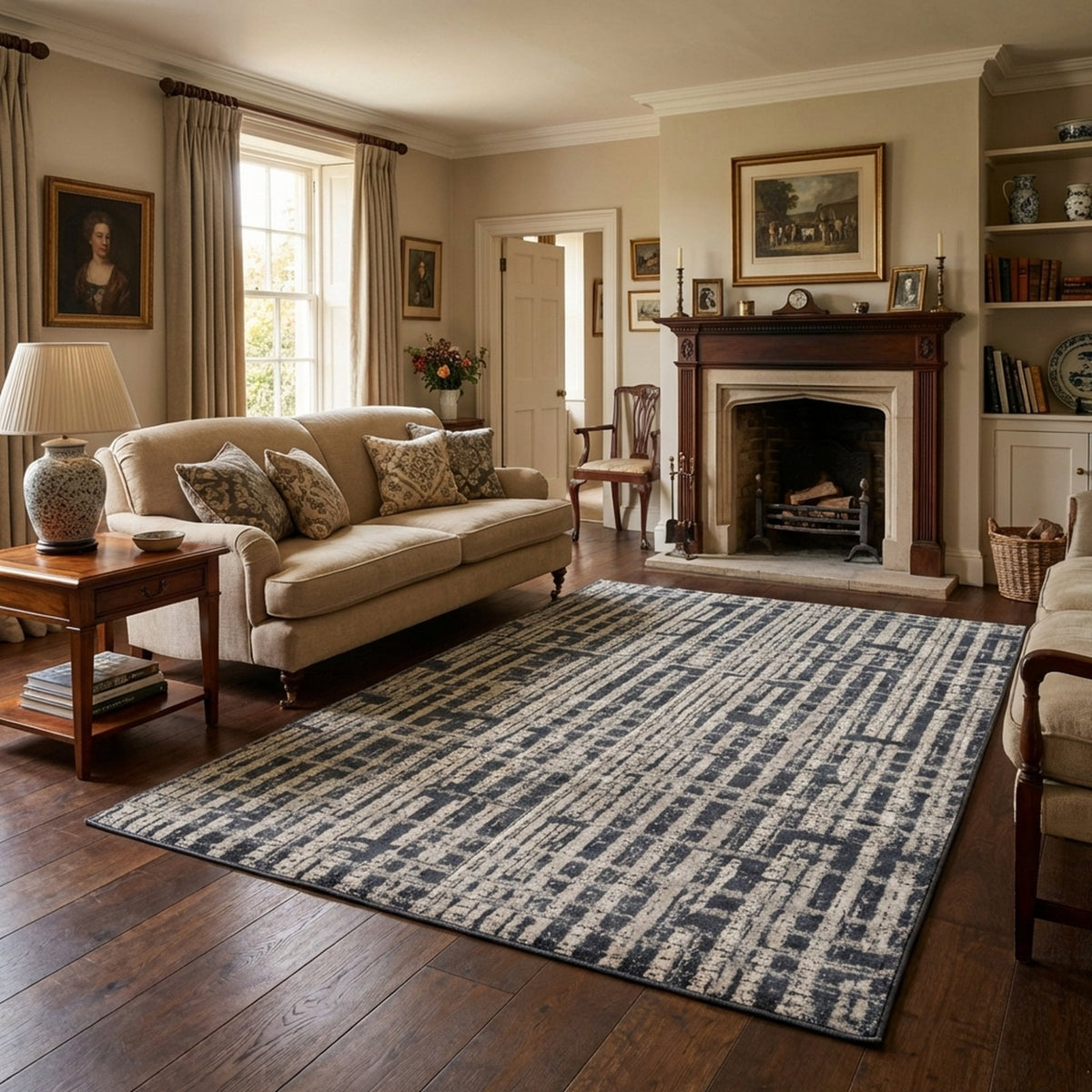 Canyon Vintage Blue Area Rug