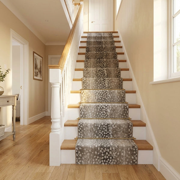 Adore Greige Whitecap Stair Runner