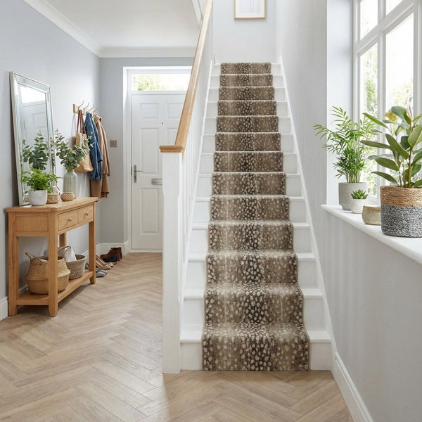 Adore Greige Whitecap Stair Runner