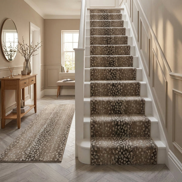 Adore Greige Whitecap Stair Runner