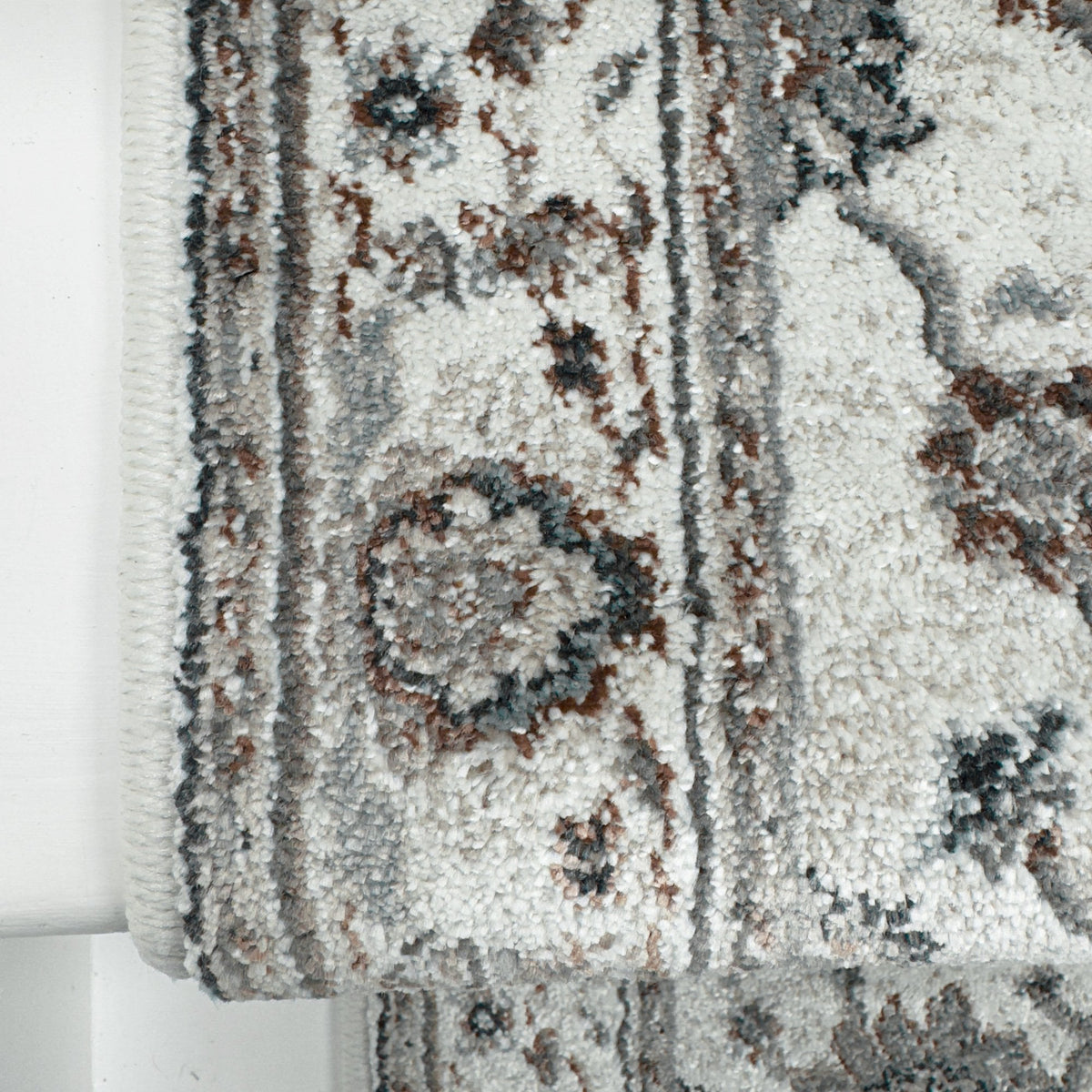 Adore Whitecap Greige Stair Runner