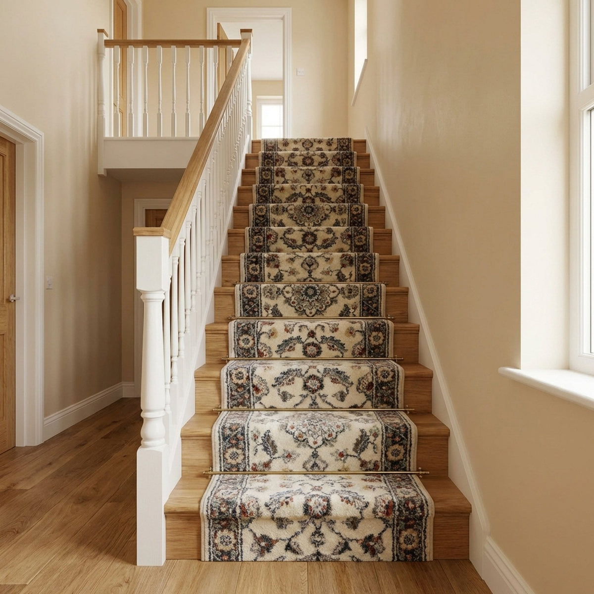 Canyon Alabaster Storm Stair Runner