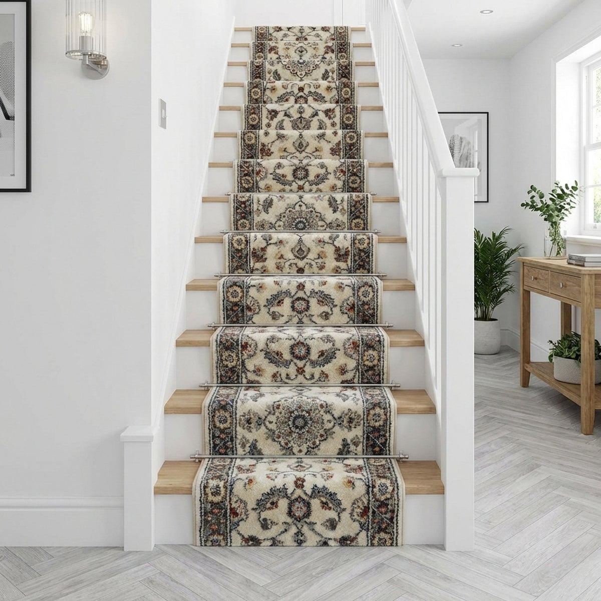 Canyon Alabaster Storm Stair Runner