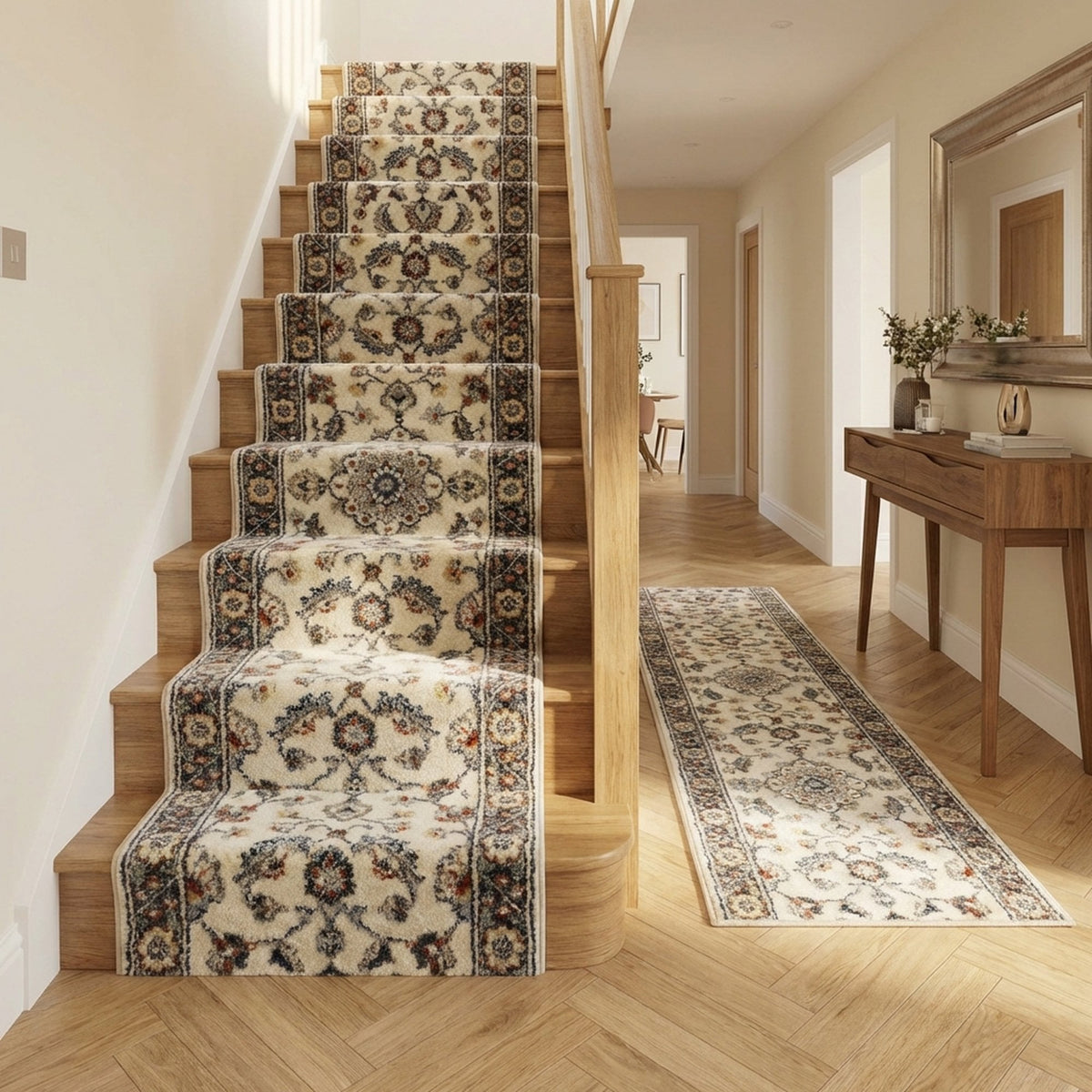 Canyon Alabaster Storm Stair Runner